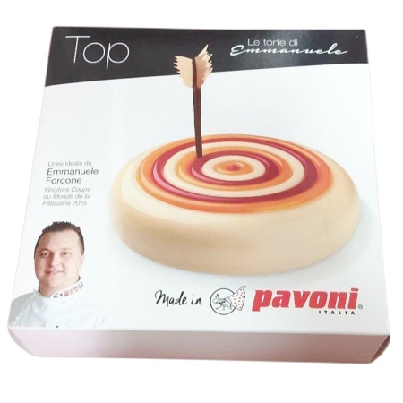 Форма силиконовая 3D Top 900мл Ø18x4.5см Pavoni