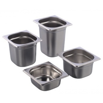 Гастроемкость GN 1/6 176x162x(h)65мм 1л нерж.сталь 304 Ozti