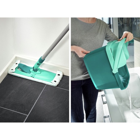 Комплект для уборки Combi Clean XL ведро 12л с отжимом и швабра 42см