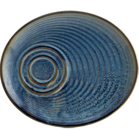 Блюдце овальное 20x17см SAPPHIRE
