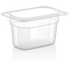 Гастроемкость GN 1/9 176x108x(h)100мм 0.75л матовая (PP) с крышкой