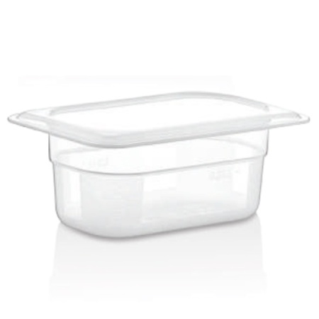 Гастроемкость GN 1/9 176x108x(h)65мм 0.5л матовая (PP)