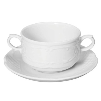 Блюдце Ø17см для бульонной чашки FLORA