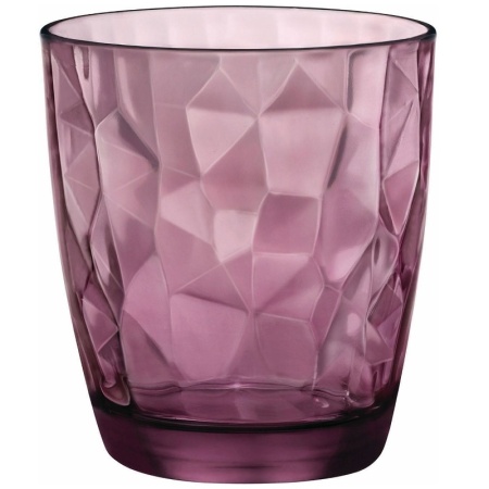 Набор стаканов 385мл DIAMOND фиолетовый, 6шт