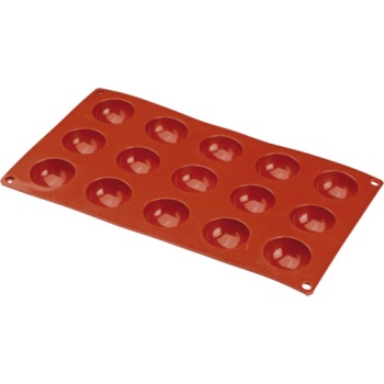 Форма "Полусфера" 15 выемок 40x20мм