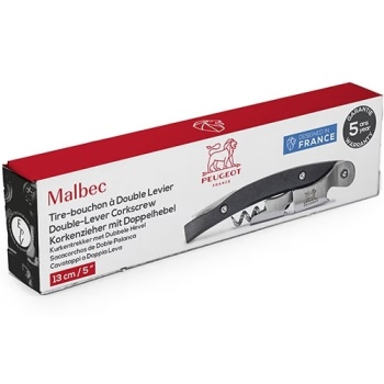 Штопор сомелье 13см Malbec черный