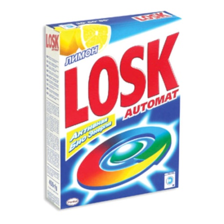 Лоск-автомат 450г стир. порошок