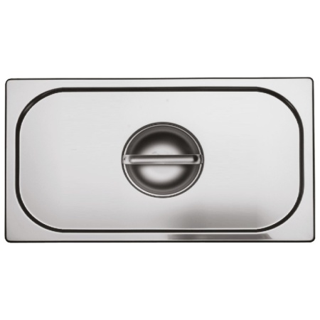 Крышка для гастроемкости GN 1/3 нерж.сталь 304 - 031F.00013.10 Ozti