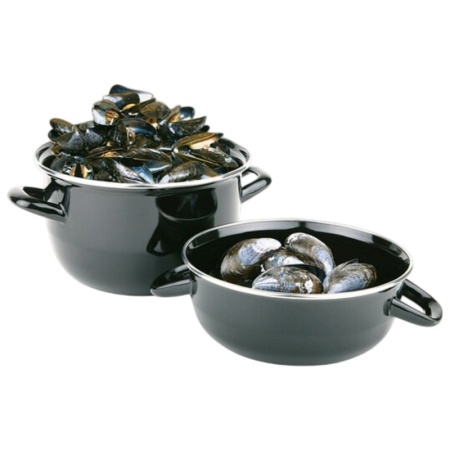 Кастрюля для мидий 0.75л Ø13.5см GenWare