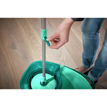 Комплект для уборки Clean Twist Disc Mop Active ведро 15л с отжимом и моп