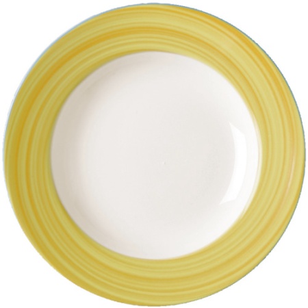 Тарелка Ø24см BAHAMAS 2 желтая