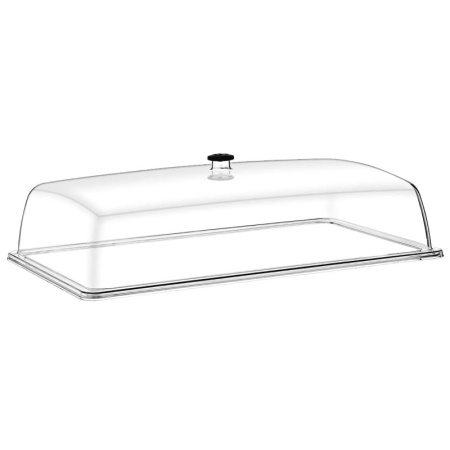 Крышка-колпак GN 1/1 530х325мм прозрачная (PC)