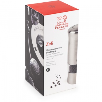 Электрическая мельница для перца ZELI Stainless Steel 14см