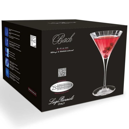 Набор бокалов для мартини 260мл BACH Martini, 4шт