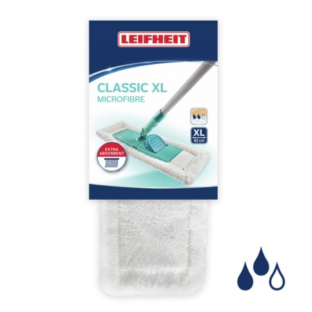 Сменная насадка для швабры Classic XL 42см microfibre для полов любого типа
