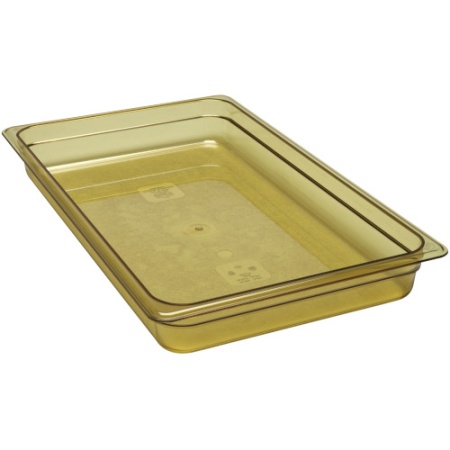 Гастроемкость GN 1/1 530x325x65мм 8.5л Cambro янтарная