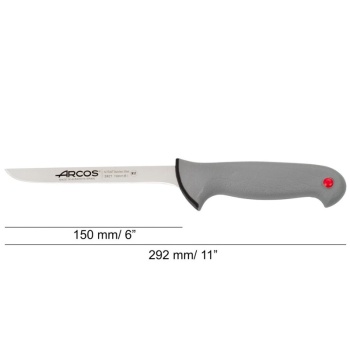 Нож обвалочный 15см узкий COLOUR PROF