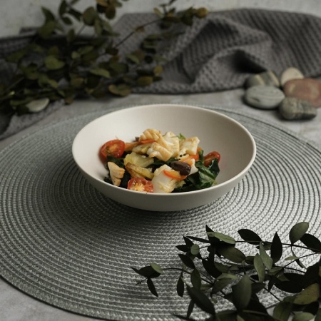 Cалатник Ø17cм 500мл NOBLE Fine Plus Light Grey