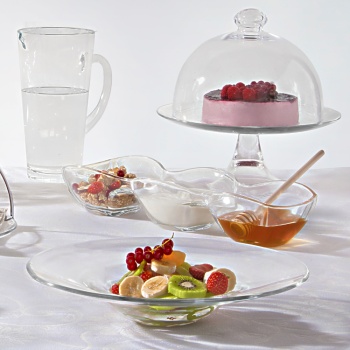 Подставка для торта Ø33см BANQUET на ножке с колпаком