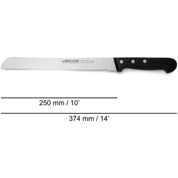 Нож для хлеба 25см UNIVERSAL