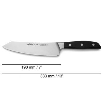 Нож японский SANTOKU 19см MANHATTAN