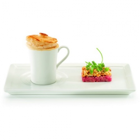 Прямоугольная подставка 24x14см тройное углубление Wasabi - ALL SPICE