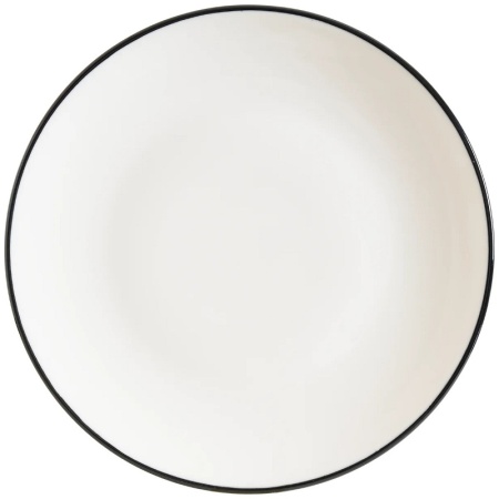 Тарелка плоская Ø19см LINEA Black Gourmet