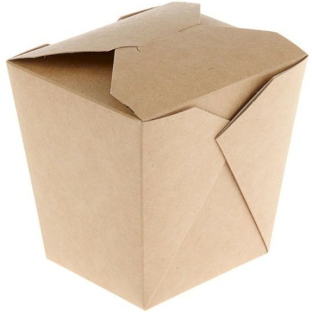 Коробка для WOKa 460мл WOK460 80/102*66/89*102мм, крафт картон 30шт