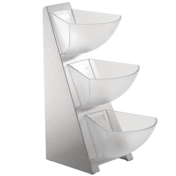 Диспенсер для буфета 3 емкости на 1л для пакетированных порц.продуктов MULTI RACK - APS