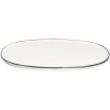Блюдо, тарелка овальная 34x23см LINEA Green Hygge