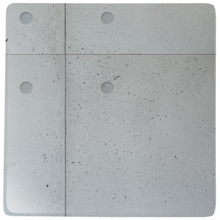 Тарелка квадратная 28см CONCRETE