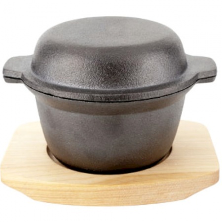 Кастрюля порционная Ø11см с подставкой