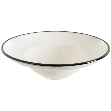 Тарелка глубокая Ø23см 1070мл LINEA Black Gourmet