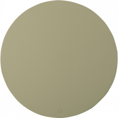 Плейсмат круглый ø38см PVC оливковый