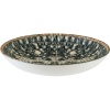 Тарелка глубокая Ø23см 1000мл MESOPOTAMIA MOSAIC Black Bloom