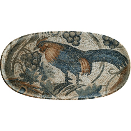 Блюдо, тарелка овальная 30x16см MESOPOTAMIA BANDEJA Hygge