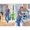 Комплект для уборки Clean Twist Ergo Disc Mop ведро 6л с отжимом и моп + тележка для ведра 521033