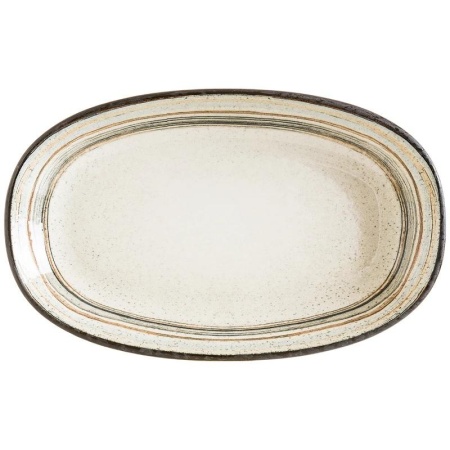 Блюдо овальное 34x19см CORTADO Spiral Gourmet