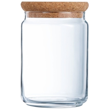 Емкость с крышкой 1л Pure Jar Cork - P9617 Luminarc