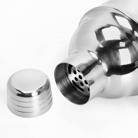 Шейкер барный 750мл Profi-Chef нержавеющая сталь