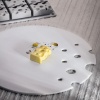 Силиконовый молд 'Сыр Грюйер' 22мл 50x31x18мм 20 ячеек Pavoni