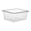 Гастроемкость перфорированная GN 1/2 32.5x26.5x12.7см Camwear прозрачная Cambro
