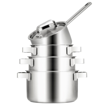 Набор посуды Ruby triply – 4 предмета – 3 кастрюли и сотейник