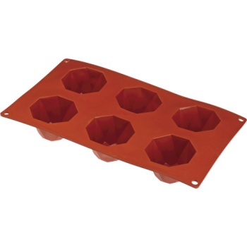 Форма "Бриллиант" 6 выемок 45x48мм