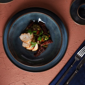 Тарелка плоская Ø28см Sphere Ocean Hygge