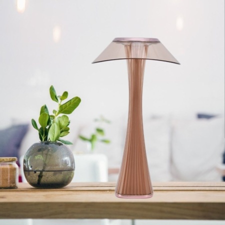 Лампа настольная светодиодная 27см Astreo медного цвета