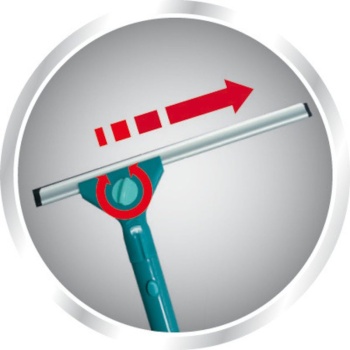 Щетка для мытья окон с водосгоном 2в1 Classic Telescope 155