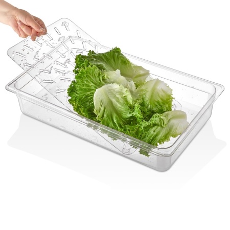 Вкладыш гастроемкости GN 1/3 265x118x14мм