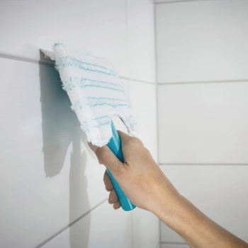 Швабра-щетка для ванны телескопическая 150см Flexi Pad Micro duo