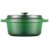 Кокот с крышкой Ø28см 5л зеленый